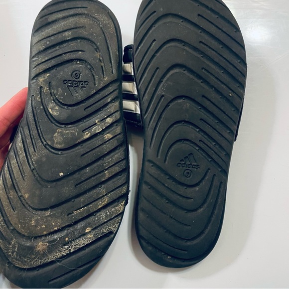 mens adidas velcro slides